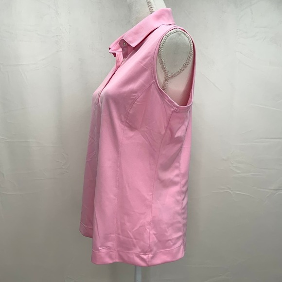 Nike Golf | Pink Sleeveless DriFit Shirt, Size L - Picture 3 of 3